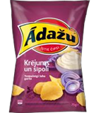 Picture of Crisps with the taste of sour cream and onion 160g (in box 18)