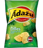 Picture of ADAZU - Crisps with dill flavour "Dilles"160g (in box 18)