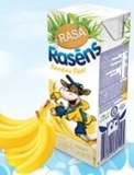 Picture of Milk Rasens banana flavor + vitamins 1,5% 200ml (in box 12)