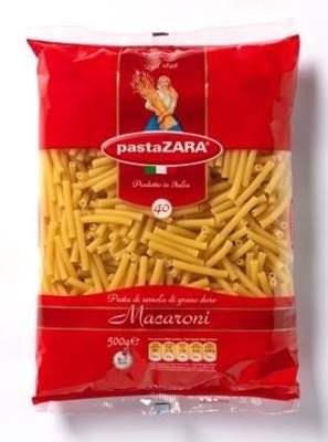 Picture of ZARA - Pasta ZARA Nr,40 / „Macaroni” 500g  (in box 20)