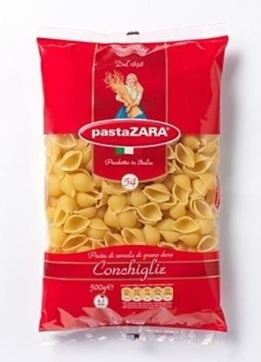 Picture of ZARA - Pasta ZARA Nr,54 / „Conchiglie” 500g  (in box 20)