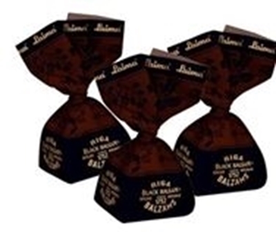 Picture of LAIMA - Dark chocolates with Riga black balsam filling (in box 2kg)