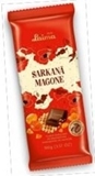 Picture of LAIMA - RED POPPY Dark chocolate with caramel and waffles 100g (in box 15)