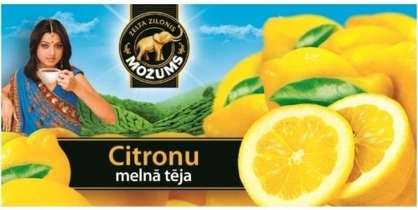 Tea Mozums lemon 20*1,5g. Jolly Grocer