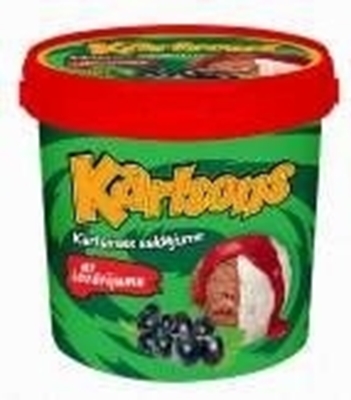 Picture of RPK - KARLSONS Vanilla and chocolate ice cream with apple-blackcurrant jam 500ml (box8)