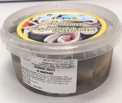 Picture of KIMSS UN KO - Silku titeni marinade bez adas/Marinated herring rolls skinless, 500g