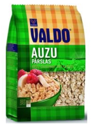 Picture of VALDO - Oat flakes /auzu pārslas 500g (box*20) P/M