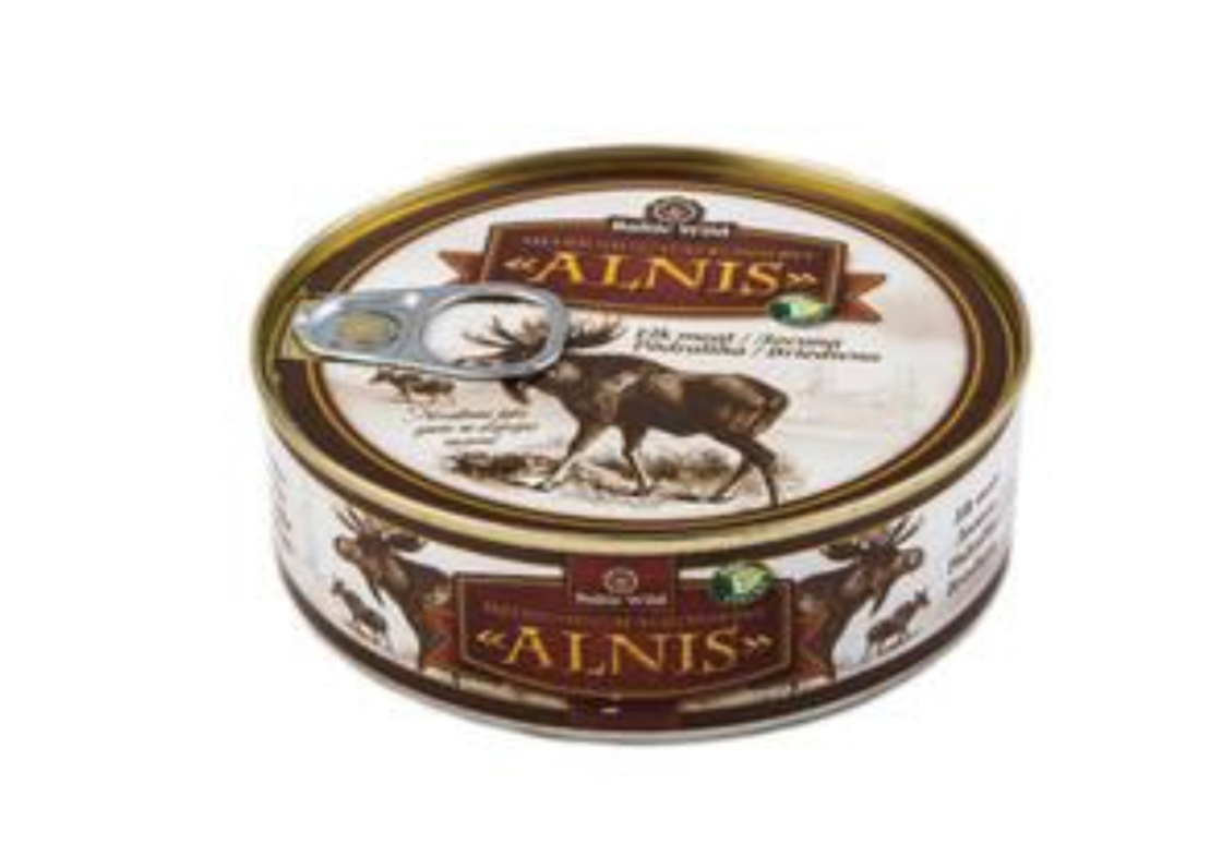 Baltic WILD Canned game meat ELK (Alnis) 250g. Jolly Grocer