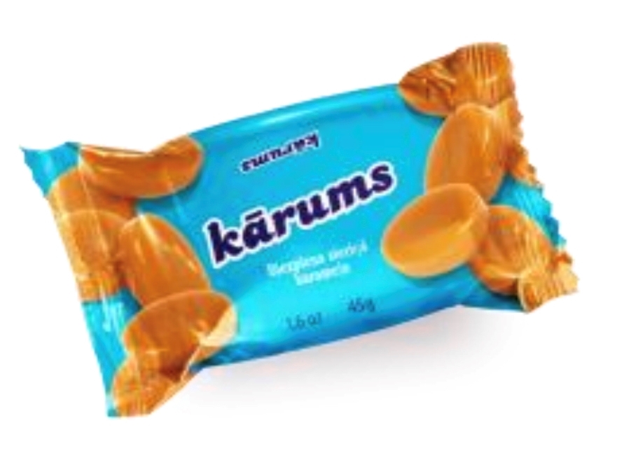 KARUMS Glazed Curd Cheese Bar with Caramel, 45g (box*40). Jolly Grocer