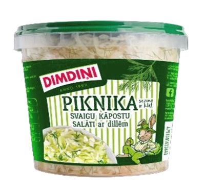 Picture of DIMDINI - Fresh cabbage salad with dill 650g (box*6)