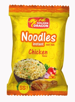 Picture of FUTURUS FOOD - Noodles with chicken flavour ,Golden Dragon 55g (box*104)