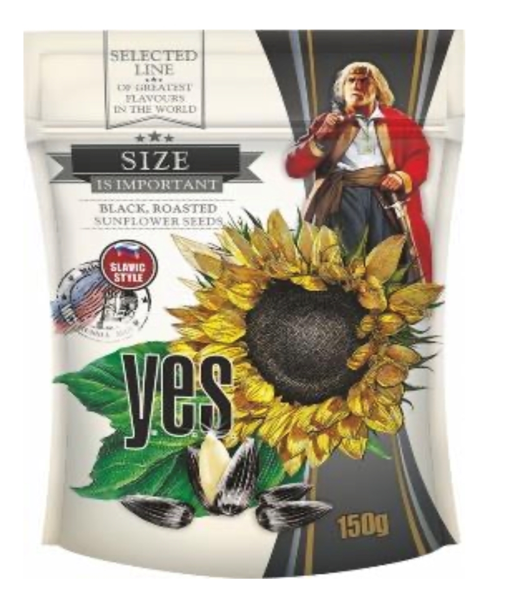 GRANEX Roasted sunflower seeds Y.E.S Premium 150g (box*16). Jolly Grocer