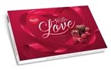 Picture of LAIMA - Laima Dark choc. candies with raspberry marmel. Filling, 224g (box*8)