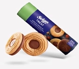 Picture of LAIMA - Selga Double biscuits with hazelnut filling 205g (box*24)