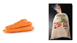 Picture of Carrots washed packing in plastic bag 1 kg £/kg (box*10)