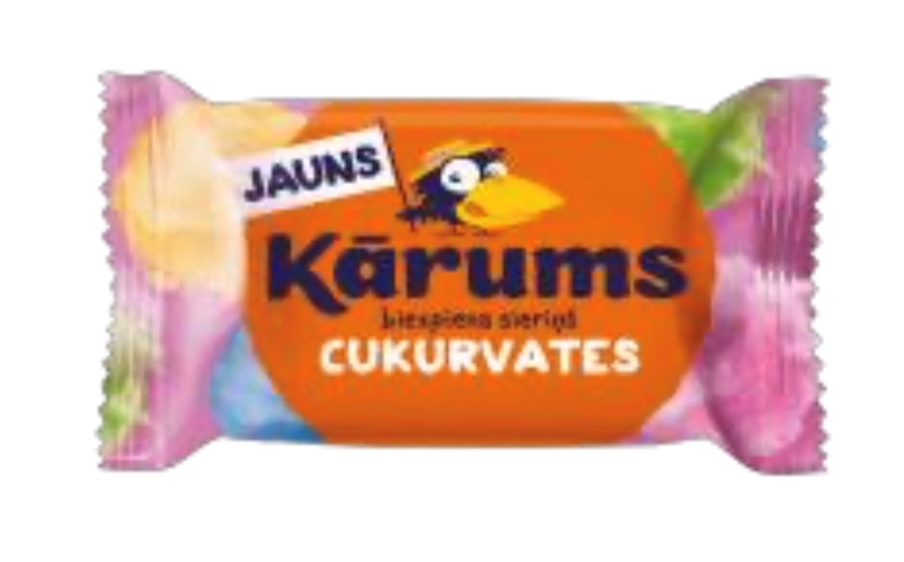 KARUMS Glazed Curd Cheese Bar with Cotton candy flavor 45g (in box 40
