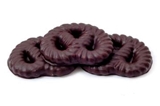 Picture of ADUGS - Cookies PRETZELS in cocao glaze 400g (box*20)
