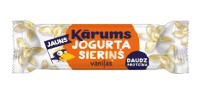 Picture of KARUMS - Vanilla yoghurt bar in Belgian shocolate coating 38g (box*40)