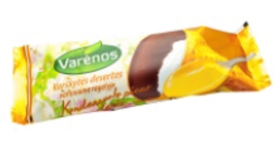Picture of Varenos Pienelis - Curd Dessert in waffle with Condensed Milk 39g (box*8)