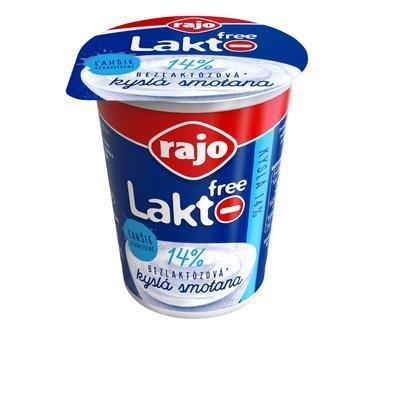 Picture of SOUR CREAM WITHOUT LACTOSE 14% 200g RAJO