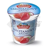 Picture of CREAM STRAWBERRY YOGHURT 145g SELECTED