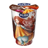 Picture of CHOCOLATE-CHERRY DESSERT WITH WHIPPED CREAM 145g OLMA BEZLEP