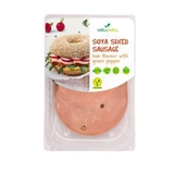 Picture of SOY SAUSAGE WITH HAM FAVOR 100g WELL WELL