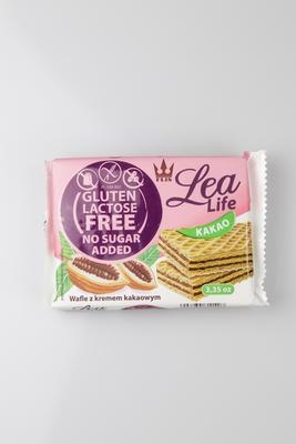 Picture of WAFFLES COCOA FILLING HAPPY LEA LIFE 95g FLIS GLUTEN-FREE