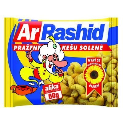 Picture of ROASTED SALMED CASHEW NUTS 60g ARRASHID ALIKA