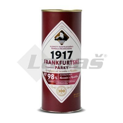 Picture of FRANKFURT SAUSAGES 1917 710g IN A CAN KOSTELEC&#39;S SAUSAGES