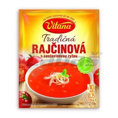 Picture of TOMATO SOUP WITH PASTA RICE 70g TRADITIONAL VITANA