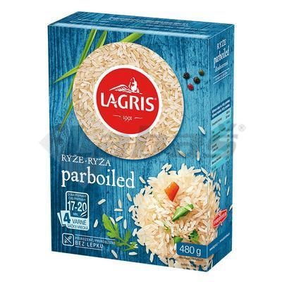 Picture of COOKING RICE POCKET PARBOILED 4x120g LAGRIS PODRAVKA BEZLEP