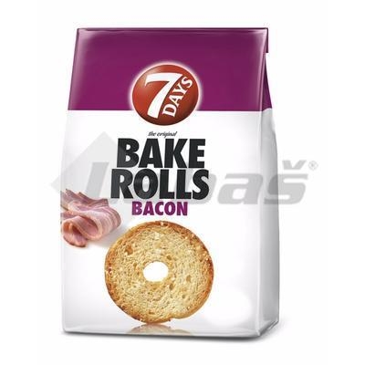 Picture of ROASTED BACON BAKE 80g BAKE ROLLS