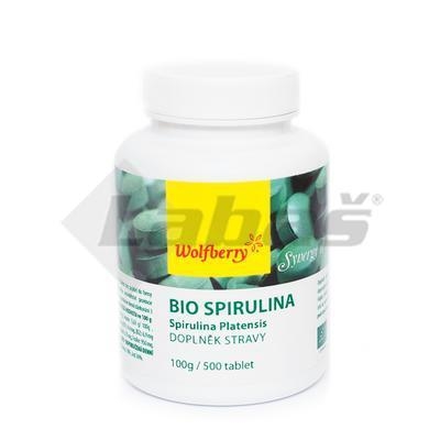 Picture of BIO SPIRULINA TABLETS 100g WOLFBERRY