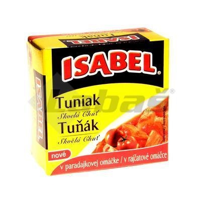 Picture of TUNA IN TOMATO SAUCE WHOLE 80g / PP 52g EO ISABEL