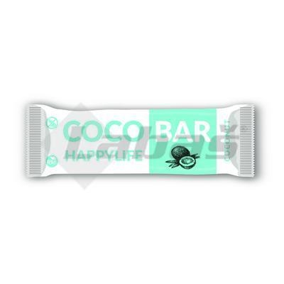 Picture of BAR ORGANIC COCONUT BAR 40g HAPPYLIFE COCO BAR GLUTEN-FREE