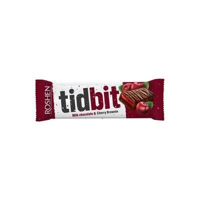 Picture of TIDBIT MILK CHOCOLATE CHERRY BROWNIE 50g ROSHEN
