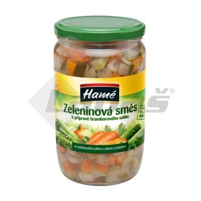 Picture of VEGETABLE MIXTURE FOR SALAD 650g / PP 360g HAMÉ