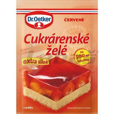 Picture of JELLY RED CONFECTIONERY 10g OETKER