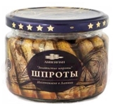 Picture of AMBERFISH - Sprats in oil, 250g (box*24)