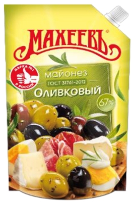Picture of MAHEEV - Mayonnaise "Olive" 67% , 400ml (box*20)