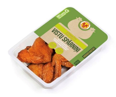 Picture of RGK - Hot smoked chicken wings 375g £/pcs