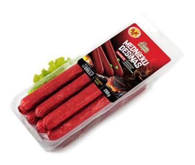 Picture of RGK- PREMIUM hot smoked hunters sausages, 250g £/pcs