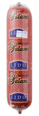 Picture of LIDO - Hot smoked pork and beef sausage with garlic, 320g £/pcs