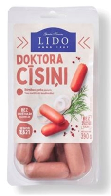Picture of LIDO - Doctor's boiled sausages, 390g £/pcs
