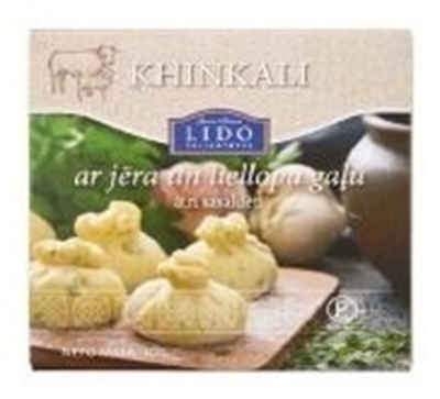 Picture of LIDO - High quality handmade lamb and beef dumplings "Khinkali", 400g (box*20)