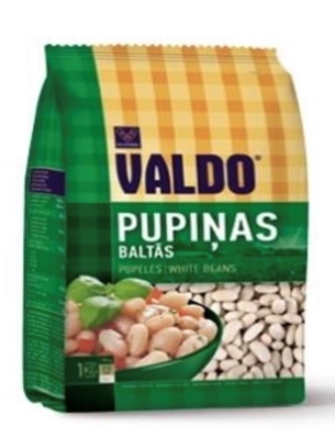 Picture of VALDO - White beans (pupinas baltas) 0.5kg (box*12)