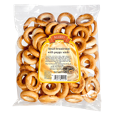 Picture of MARIO - Small poppy seed breadrings 250g (box*12)
