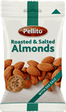 Picture of LIEPAJA - ROASTED AND SALTED ALMONDS 40g (box*20)