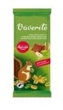 Picture of LAIMA - Vaverite Milk chocolate with caramelized pistachio and salted peanuts 90g (Box*14)